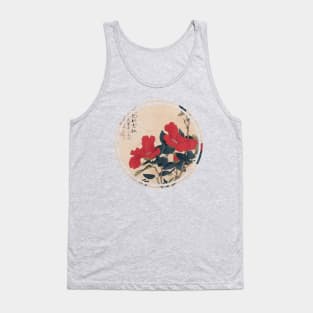 Old japanese flower painting Tank Top